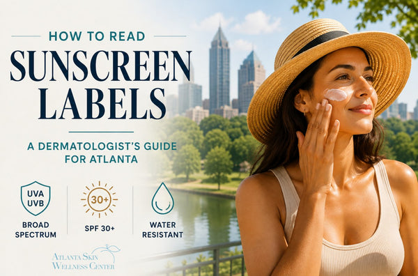 How to Read a Sunscreen Label: What Every Atlanta Patient Needs to Know