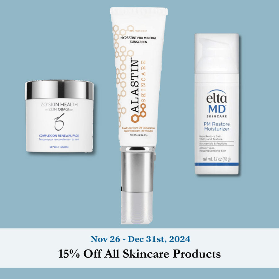 15% off all skincare products